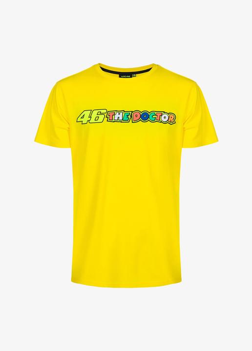 Actual product image VR46 Tee The Doctor Yellow (S)