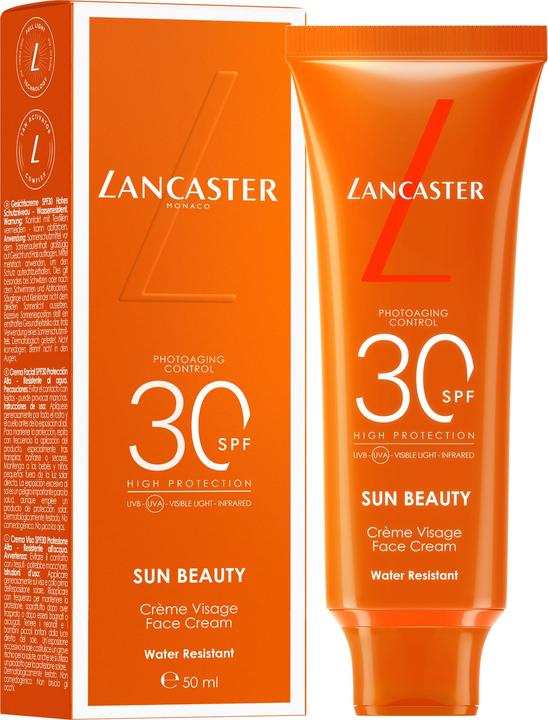 Image du produit Lancaster Crème solaire pour le visage Facteur 30 (Crème solaire visage, SPF 30, 50 ml, 150 g)