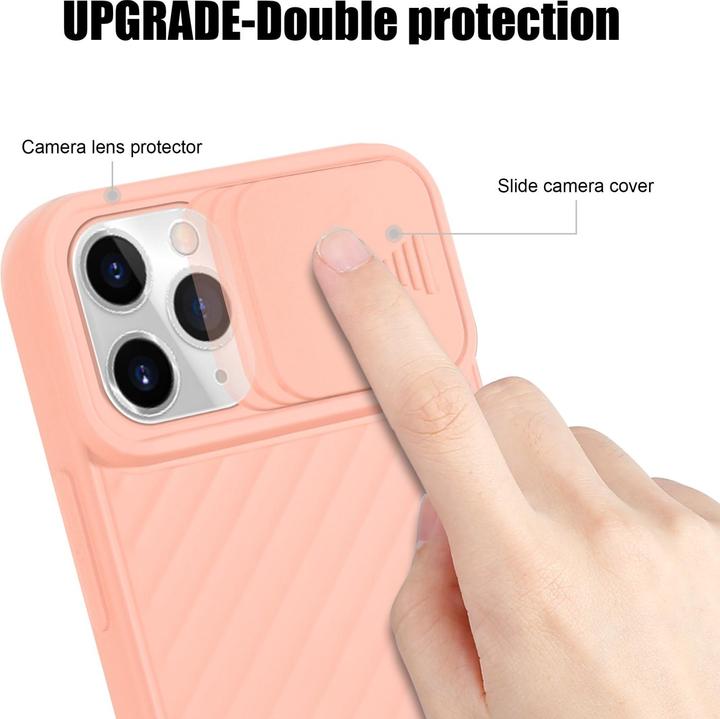 Immagine prodotto Cadorabo Cover in TPU con protezione della fotocamera (Apple iPhone 11 Pro Max)