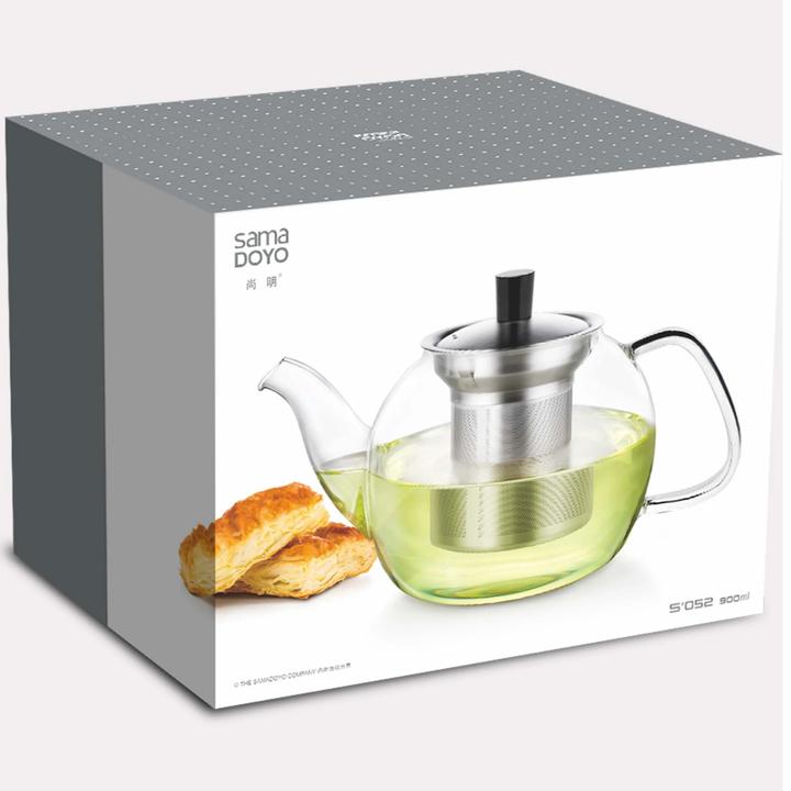 Actual product image Samadoyo Teapot Swan Neck (0.90 l)