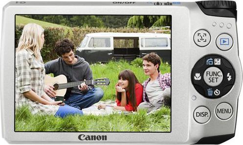 Produktbild Canon PowerShot A3300 IS, 16MP, 5x Zoom, HD-Movies, Silber (1/2,3'')
