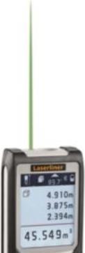 Actual product image Laserliner Laser Rangefinder Bluetooth LaserRange-Master Gi7 Pro (Green, 70m, 2DTilt, BLE) (70 m)