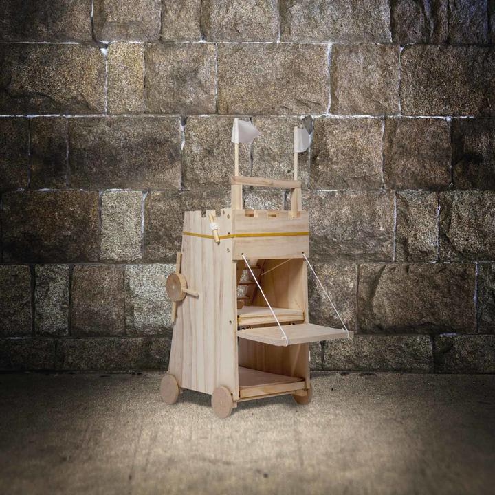 Produktbild Novelty Belagerungsturm Funktionsmodell Holz