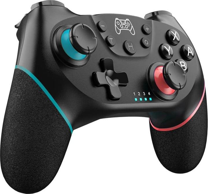 Produktbild VR Shinecon Bluetooth Controller Nintendo Switch kompatibel Schwarz (Switch, PC, Android)