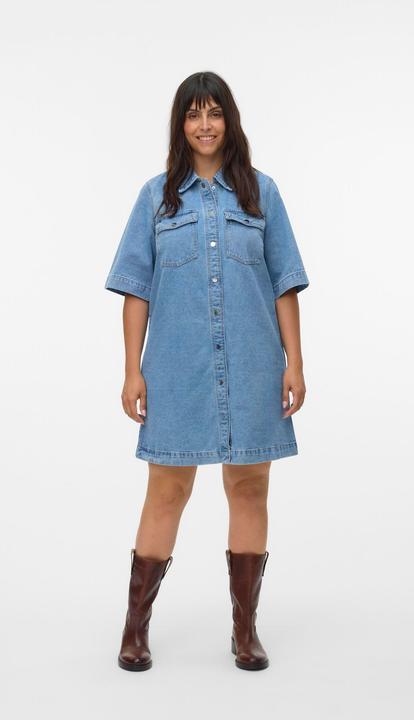 Immagine prodotto Vero Moda VMCFENJA Kurzes Kleid Jeanskleid (42)