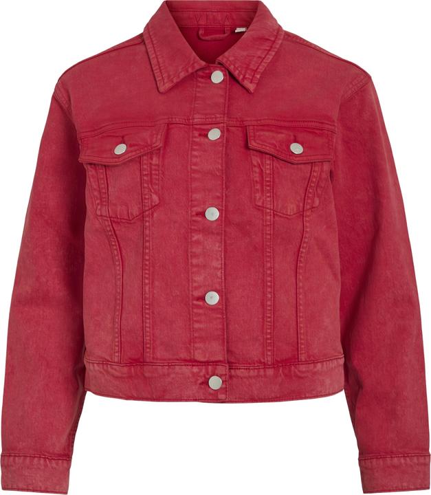 Vila Geknöpfter Jeansjacke (36)