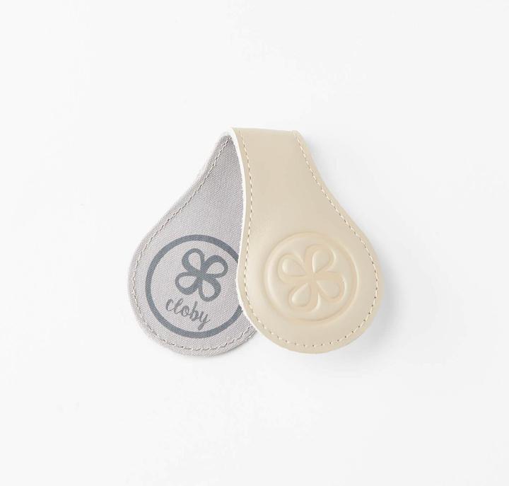 Produktbild Cloby Leder Magnet Clips er Set Beige