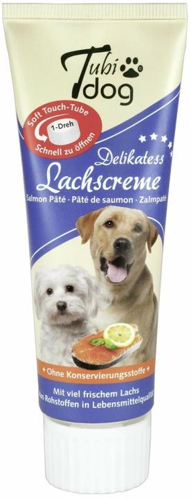 Produktbild Tubidog Delikatess Lachscreme für Hunde ohne künstliche Zusätze (1 Stk., 75 g)