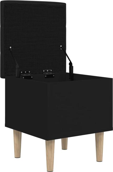 Immagine prodotto VidaXL Panca con vano portaoggetti nera 42x42x46 cm (42 cm)
