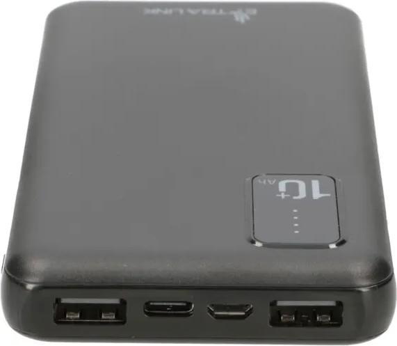 Image du produit Extralink EPB-098B power bank Lithium Polymer (LiPo) Black (10000 mAh, 37 Wh)