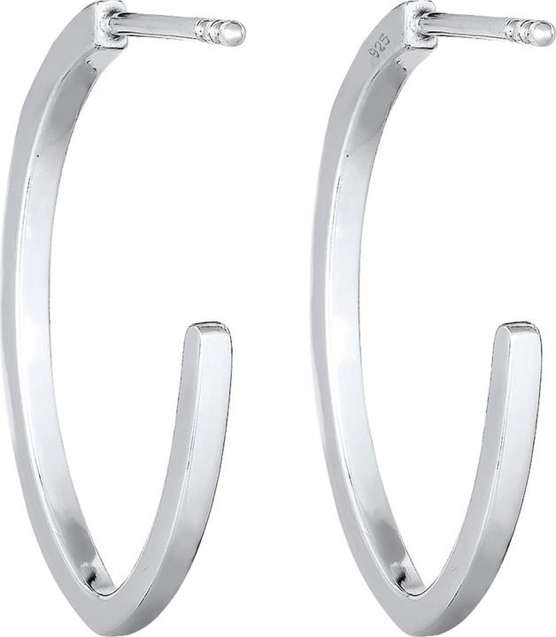 Actual product image Elli Basic Creolen (Sterling Silver)