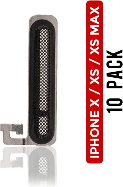 Actual product image Ferryxpress Ear Cup Mesh Compatible For iPhone X / Xs / Xs Max (Pack Of 10) (Module, iPhone X, iPhone XS)