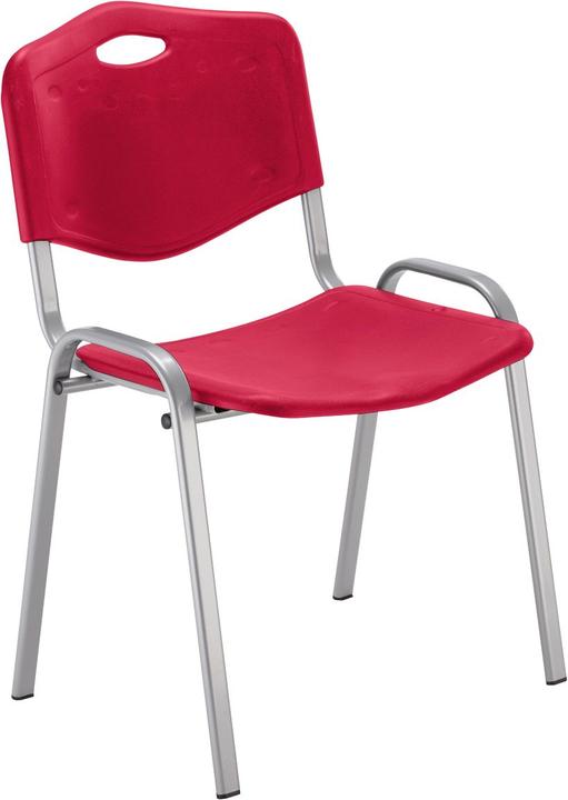 Nowy Styl NowyStyl Konferenzstuhl, H 470 mm x B 460 mm x T 410 mm, Kunststoff, mit Stahlgestell, Antikratzf...