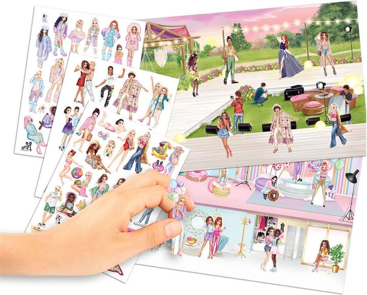 Produktbild Magni Stickerbuch TOPModel Stickerworld