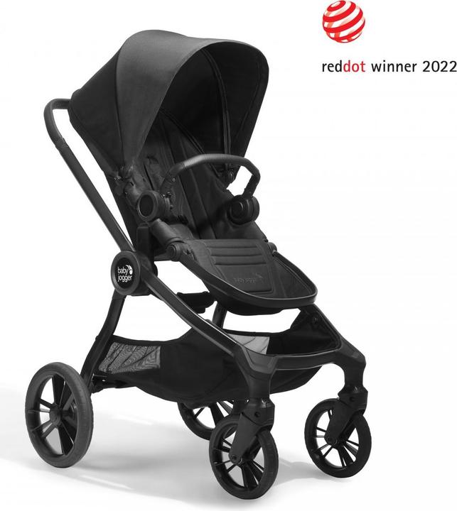Produktbild Babyjogger Sehenswürdigkeiten der Stadt - Kinderwagen | Sattes Schwarz