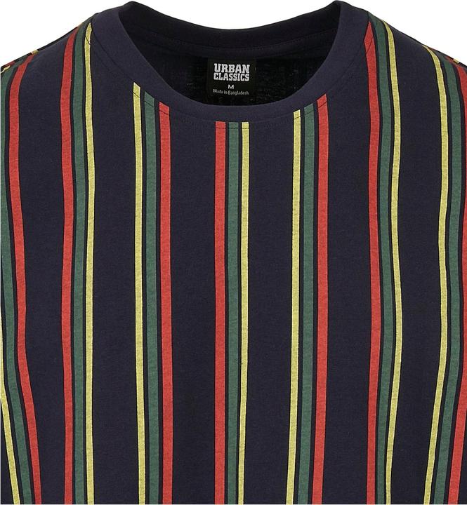 Immagine prodotto Urban Classics Maglietta stampata a righe retrò sovradimensionata (5XL)