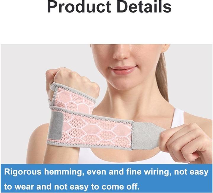 Produktbild König Design Bandage Sportarmbänder Atmungsaktiv Verstellbar Handgelenkbandage Sehnenschutz