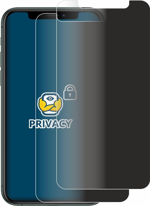 Actual product image BROTECT Anti-spy privacy film Blue light protection film (2 Piece, Apple iPhone 11 Pro)