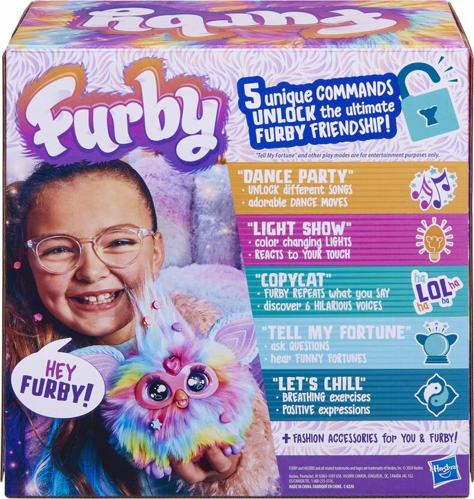 Actual product image Furby interactive plush toy (colour mix) (15 cm)
