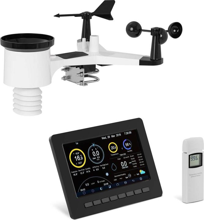 Actual product image Steinberg Systems WiFi Weather Station - LCD 7" - USB - indoor sensor