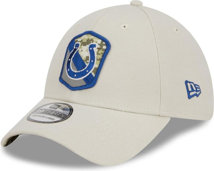 Actual product image New Era 39Thirty Cap Salute to Service Indianapolis Colts - (S/M)