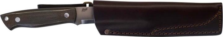 Image du produit Brisa Trapper 115 Green Micarta Scandi Bushcraft (11.50 cm)