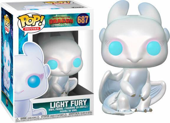Produktbild Funko POP! Drachenzähmen leicht gemacht 3: Tagschatten (Light Fury)