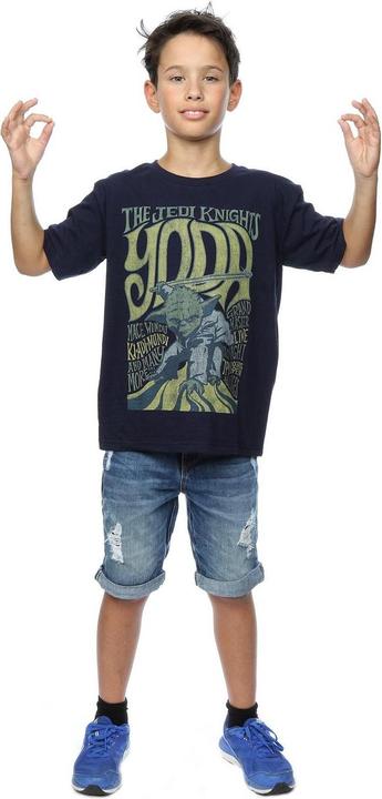 Produktbild Star Wars Yoda Rock Poster TShirt Jungen (152, 158)