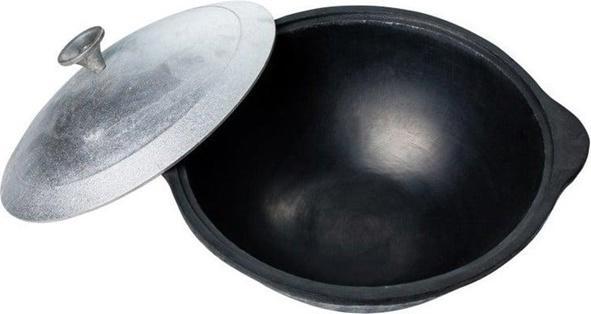Image du produit Texas Club Polished Uzbek Kazan 3,6l (Cocotte + faitout)
