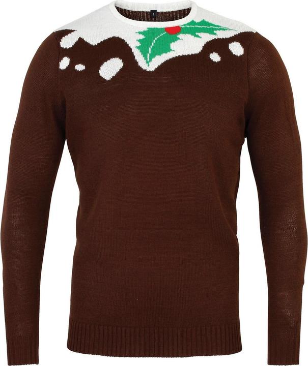 Christmas Shop Pullover Mit Weihnachtlichem Design Christmas Pudding (S)