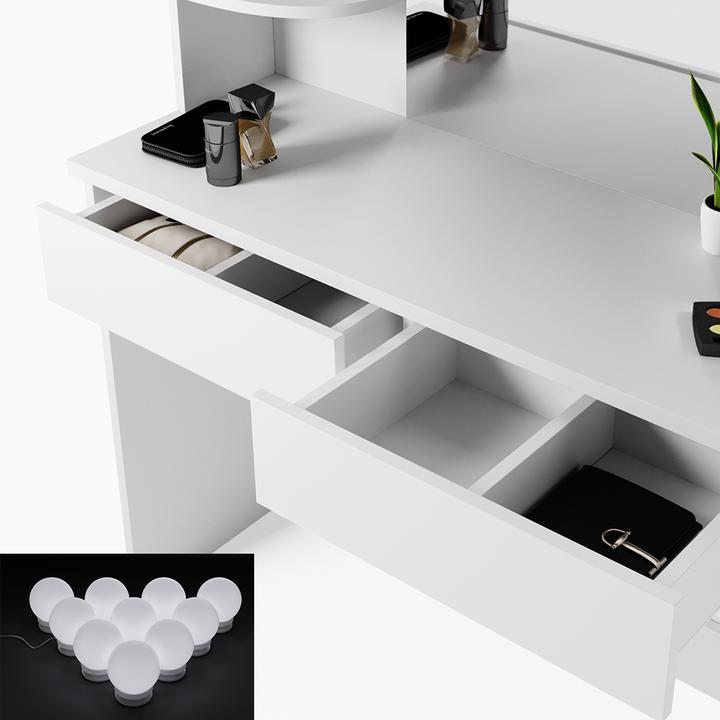 Produktbild Vicco Charlotte mit Beleuchtung (108 x 40 x 139 cm)