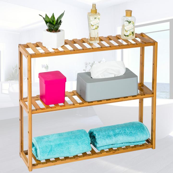 Immagine prodotto tectake Bambù (60 x 15 x 54,5 cm)