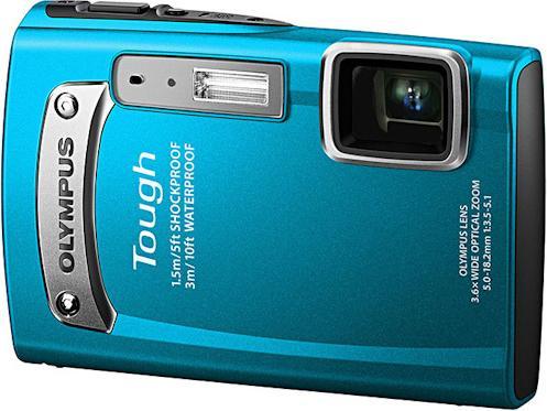 Immagine prodotto Olympus TG-320, 14MP, 3D, filmati HD, impermeabile, blu (1/2,3'')