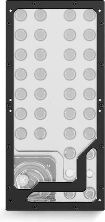 Actual product image EKWB EK-QuantumX Loophole Distroplate D5 PWM - black
