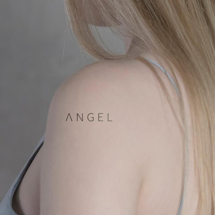 Immagine prodotto minink Tatuaggio temporaneo - ANGEL sans serif