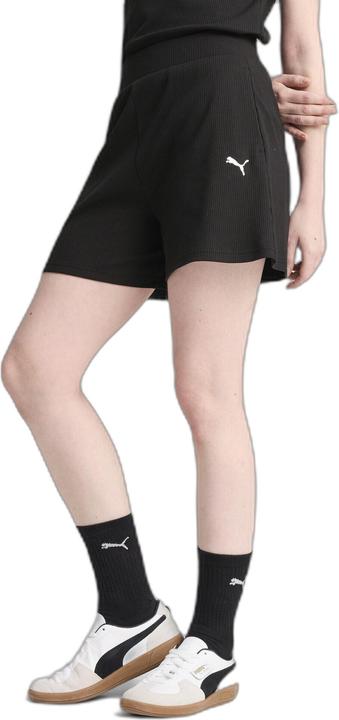 Produktbild Puma ESS ELEVATED High-Rise Rib Shorts 5" (L)