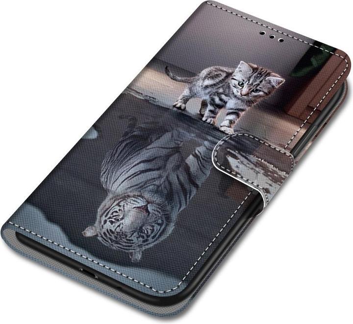 Immagine prodotto Cover-Discount iPhone 13 mini - custodia in pelle cover cat (Apple iPhone 13 mini)