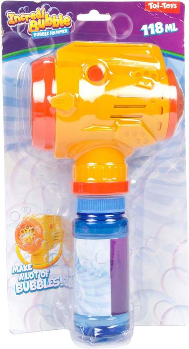 Actual product image Toi-Toys Soap Bubbles Bubble Blasterhammer assorted 118ml BLK