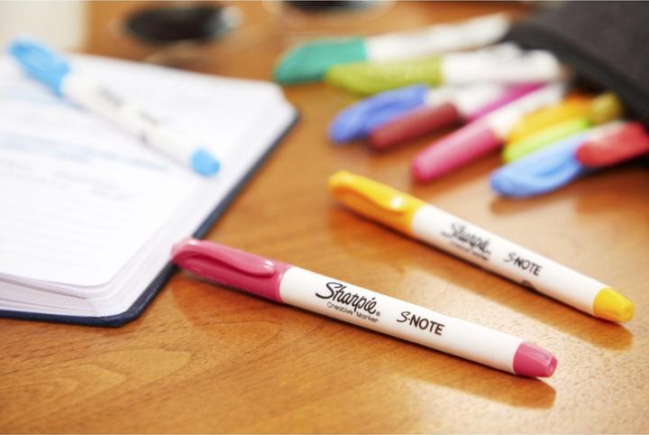 Produktbild Sharpie Permanent-Marker S-Note Creative 1-5 mm, 12 Stück (Mehrfarbig, 5 mm, 12 x)