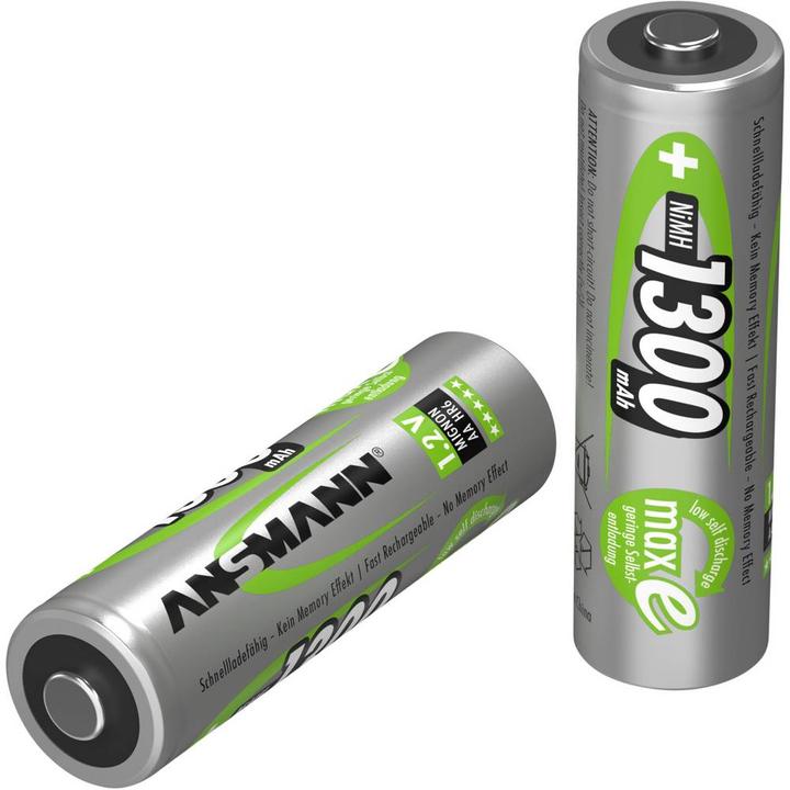 Produktbild Ansmann maxE (4 Stk., AA, 1300 mAh)