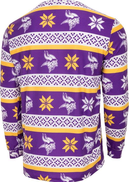 Produktbild Foco NFL Winter XMAS Pyjama Schlafanzug Minnesota Vikings - L (L)
