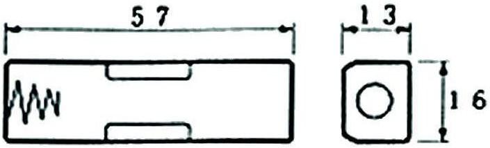 Actual product image Velleman Battery holder BH311D, 1x AA 1 piece