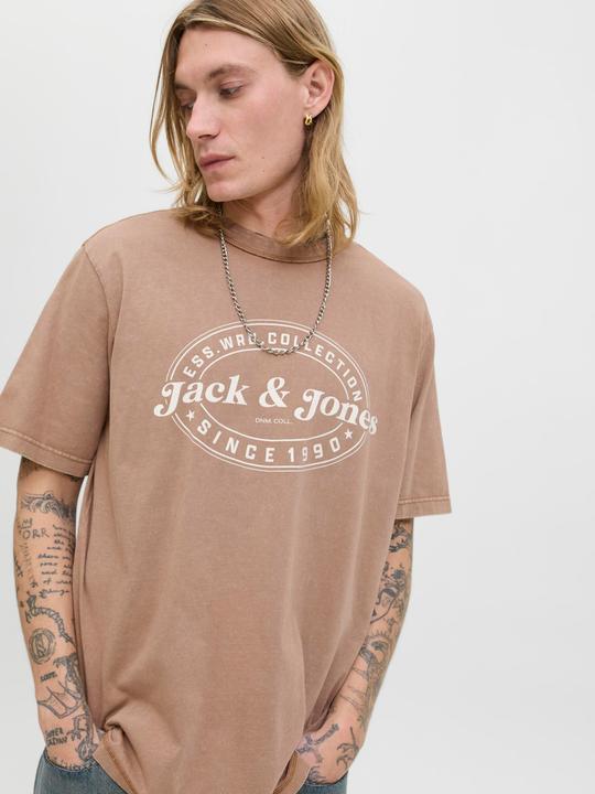 Produktbild Jack & Jones Jjedover Print Tee Ss Crew Neck (M)