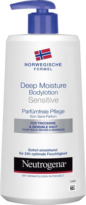 Neutrogena Deep Moisture Body Lotion Sensitive (Body cream, 400 ml)