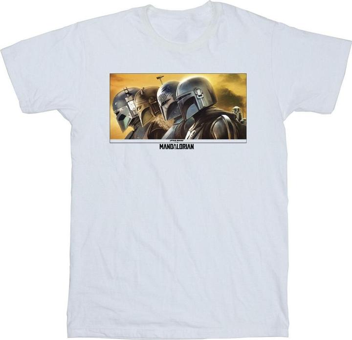 Immagine prodotto Star Wars The Mandalorian Painted Group Maglietta Uomo (L)