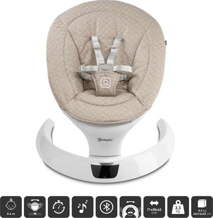 BabyGo Swing beige