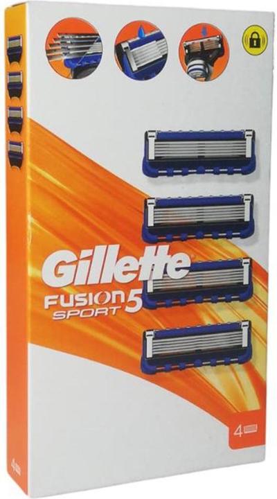 Image du produit Gillette Recharge de lames Fusion Sport 5 Pack de 4