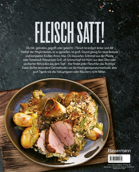 Actual product image Fleisch. 80 Rezepte. Warenkunde & Techniken. Mit Grill-Spezial (German, Stefan Wiertz, 2024)