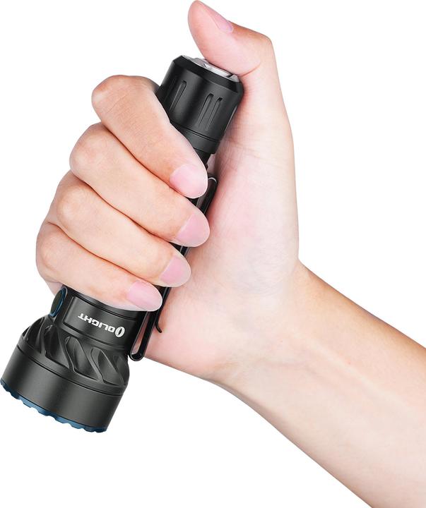 Actual product image Olight Freyr LED flashlight with four colors (16 cm, 1750 lm)