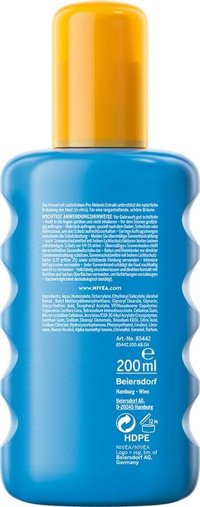 Immagine prodotto NIVEA Proteggere & Bronzo (Spray solare, SPF 20, 200 ml)